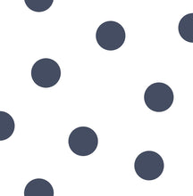 Load image into Gallery viewer, Seabrook Designs Navy Dots DA61600 wallpaper