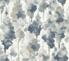 Load image into Gallery viewer, York Wallcoverings Navy Mirage Wallpaper OS4291 wallpaper