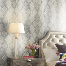 Load image into Gallery viewer, York Wallcoverings Neutral Modern Ombre Damask Wallpaper DM4941 wallpaper