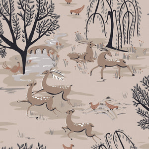 York Wallcoverings Neutral Trudaine Wallpaper CH1411 wallpaper