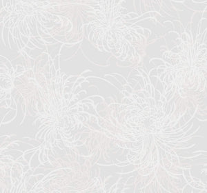 Wallquest/Seabrook Designs Off-White Noell Floral AW71500 wallpaper