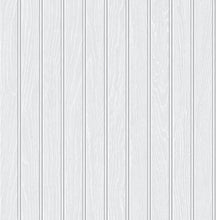 Load image into Gallery viewer, NextWall Off-White &amp; Pearl Gray Beadboard Wallpaper NW35800 wallpaper