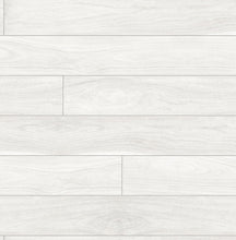 Load image into Gallery viewer, NextWall Off-White Teak Planks NW35400 wallpaper