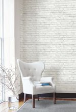 Load image into Gallery viewer, NextWall Off-White Vintage White Brick AX10800 wallpaper