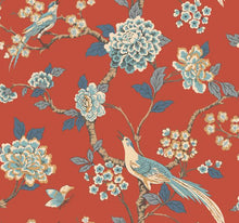 Load image into Gallery viewer, York Wallcoverings Orange Fanciful Wallpaper AF1901 wallpaper
