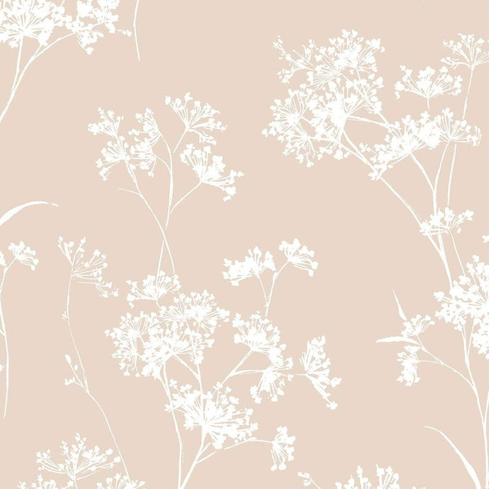 Lillian August/NextWall Peach Petal Floral Mist LN30501 wallpaper