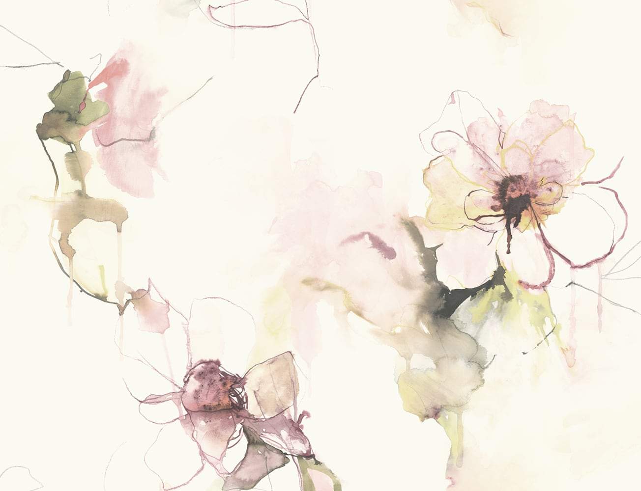 Anemone Watercolor Floral LW50001
