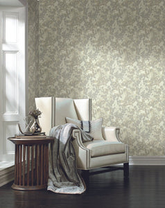 York Wallcoverings Pressed Leaves Wallpaper NA0517 wallpaper