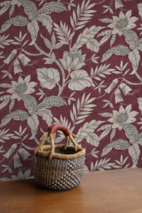 Wallquest/Seabrook Designs Rainforest Leaves RY30200 wallpaper