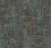 Load image into Gallery viewer, Wallquest/Seabrook Designs Rust and Forest Green Rustic Stucco Faux LW51701 wallpaper