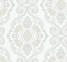 Load image into Gallery viewer, Seabrook Designs Sand Dunes Nautical Damask MB30300 wallpaper