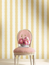 Load image into Gallery viewer, York Wallcoverings Scalloped Stripe Wallpaper GR6011 wallpaper