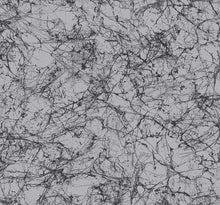 Load image into Gallery viewer, Wallquest/Seabrook Designs Silver Glitter and Ebony Paint Splatter AW71400 wallpaper
