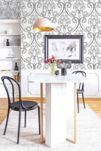 Load image into Gallery viewer, NextWall Sketched Damask NW39400 wallpaper