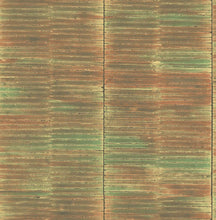 Load image into Gallery viewer, Seabrook Designs Spice and Metallic Gold Dynasty Bamboo AI41300 wallpaper