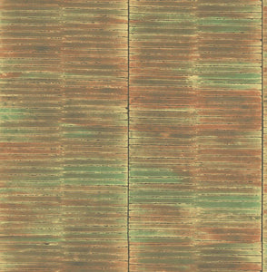 Seabrook Designs Spice and Metallic Gold Dynasty Bamboo AI41300 wallpaper