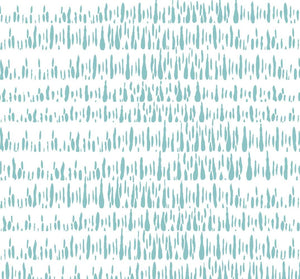 Wallquest/Seabrook Designs Teal and White Brush Marks LW51800 wallpaper