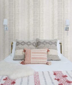 Wallquest/Seabrook Designs Tikki Natural Ombre RY31000 wallpaper