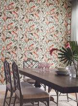 Load image into Gallery viewer, York Wallcoverings Tropical Love Birds Wallpaper TC2651 wallpaper