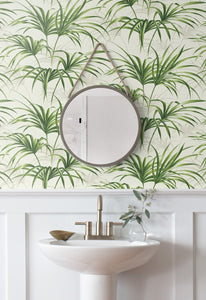 NextWall Tropical Palm Leaf NW32502 wallpaper