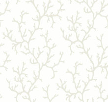 Load image into Gallery viewer, York Wallcoverings White Coral Island Wallpaper CV4430 wallpaper