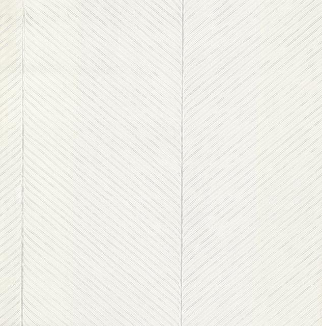 York Wallcoverings White/Silver Palm Chevron Wallpaper TC2692 wallpaper