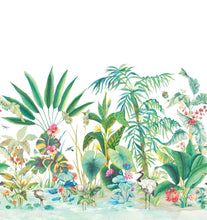 Load image into Gallery viewer, York Wallcoverings White Tropical Panoramic Mural MU0254M wallpaper