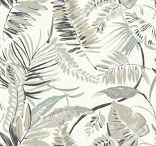 Load image into Gallery viewer, York Wallcoverings White Tropical Toss Wallpaper TC2621 wallpaper