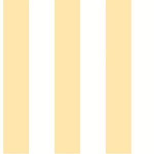 York Wallcoverings Yellow Awning Stripe Wallpaper SA9174 wallpaper